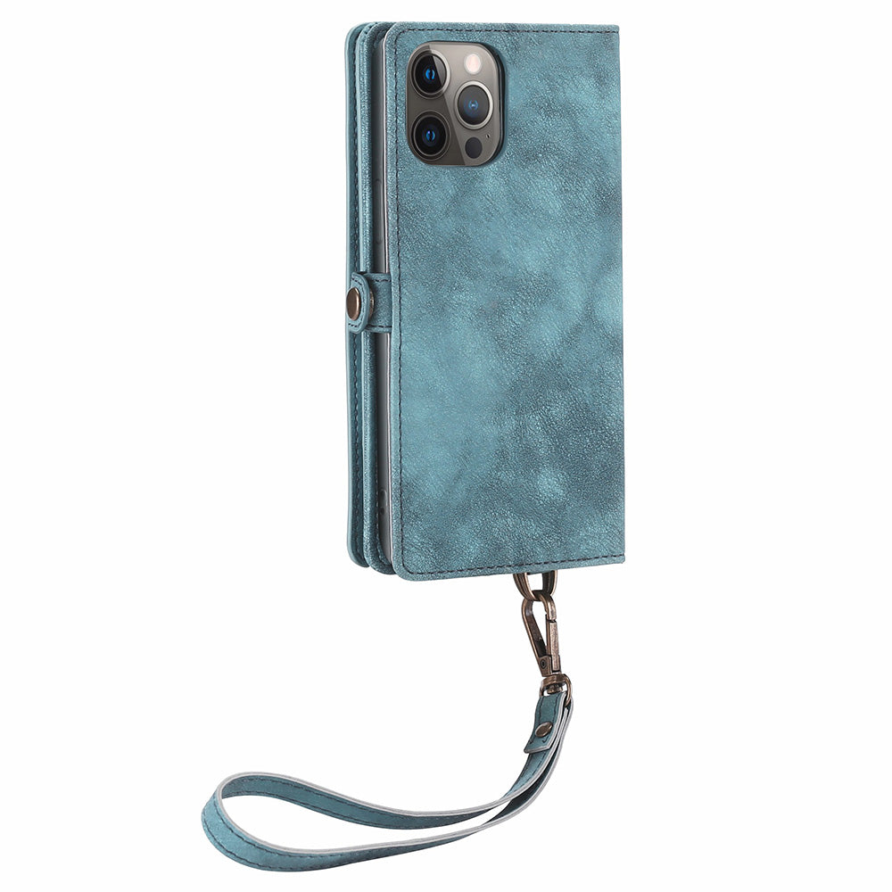 MEGSHI 021 Series pro iPhone 14 Pro Max PU kožený nárazuvzdorný stojánek Magnetický odnímatelný peněženkový obal na telefon MEGSHI 021 Series pro iPhone 14 Pro Max PU kožený nárazuvzdorný stojánek Magnetický odnímatelný peněženkový obal na telefon